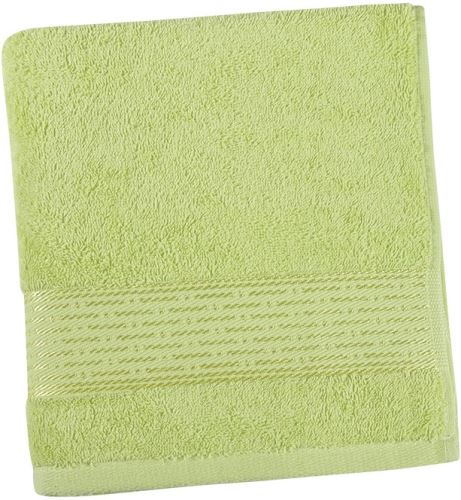Froté ručník 50x100cm proužek 450g světle zelená