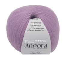 Příze ANGORA MERINO fialová 100g / 550 m