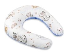 Kojicí polštář s povlakem na zip zvířátka na obláčku po obvodu 180 cm (3)