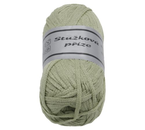 Příze STUŽKOVÁ světle zelená 50g / 109 m