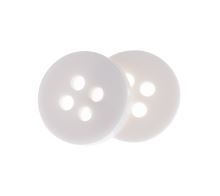 Knoflík - balení po 6 ks bílá prům. 10 mm