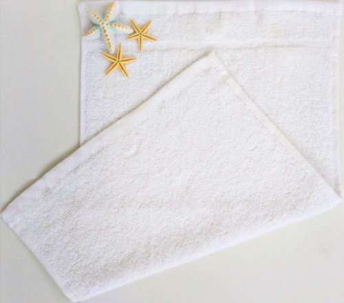 Dětský froté ručník 30x50cm bílý