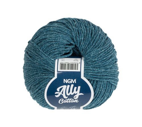 Příze ALLY cotton petrolejová 50g / 140 m