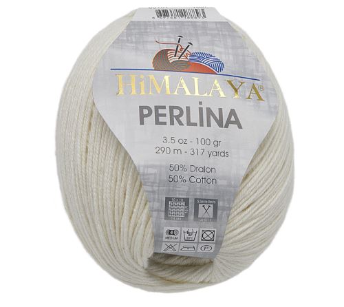 Příze HiMALAYA PERLINA přířrodní bílá 100g / 290 m