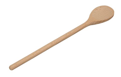 Vařečka kulatá 20 cm z jednoho kusu kvalitního bukového dřeva / vyrobeno v ČR