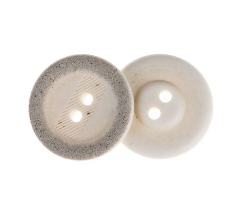 Knoflík - balení po 3 ks šedá prům. 23 mm