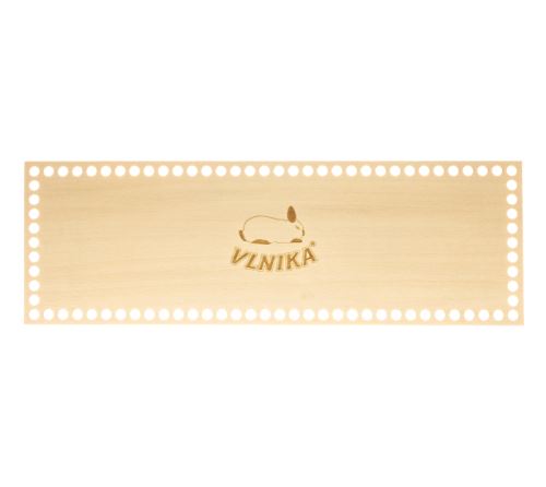 Dno - víko překližkové přírodní 30x10cm / otvory 6mm