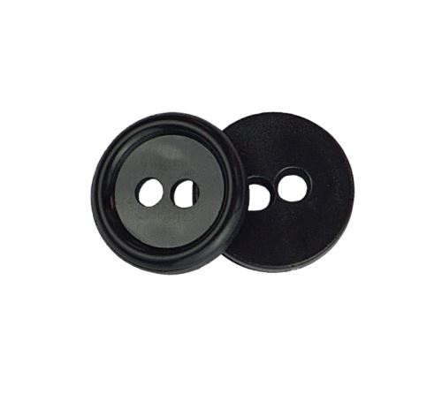 Knoflík černý prům. 11 mm