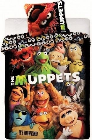 Bavlněné povlečení Muppets 70x90 - 140x200cm