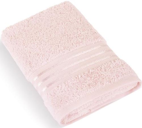 Froté ručník 50x100cm kolekce Linie 500g světle růžová