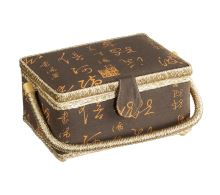 BOX na šití hnědý 24x17,5x13 cm BOX na šití hnědý 24x17,5x13 cm