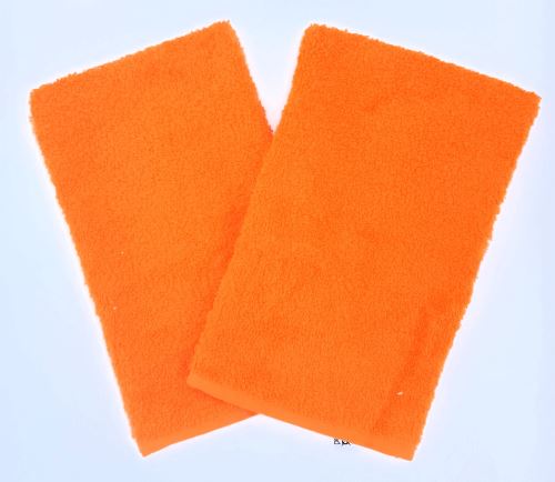 Žínka froté 16x24 cm oranžová