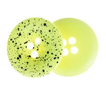 Knoflík - balení po 3 ks fosforový stříkaný prům. 35 mm