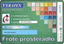 Froté prostěradlo na masážní lůžko 60x190 lehátko (č.23-oranžová) (3518)