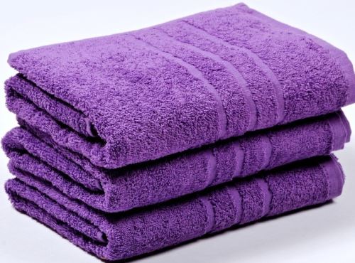Froté ručník UNI 50x100 cm fialový