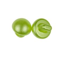 Knoflík pecka - balení po 10ks zelená perleťová prům.10 mm