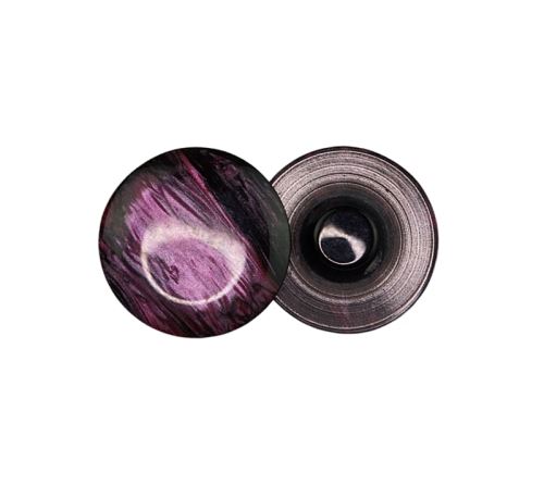 Knoflík fialovočerná prům. 13 mm