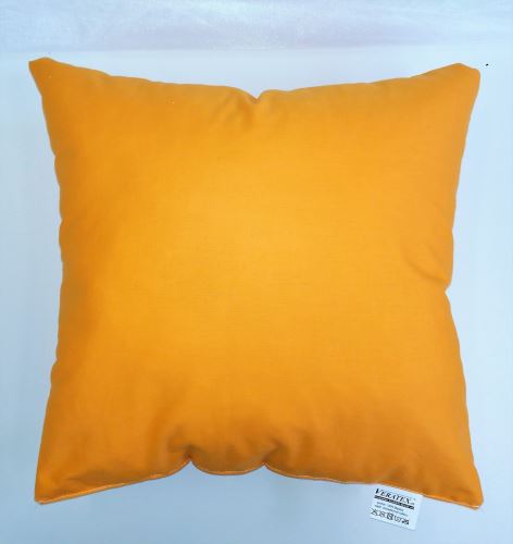 Polštářek oranžový 50x50cm bavlněný