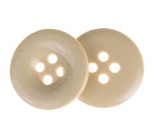 Knoflík - balení po 3 ks béžový prům. 25 mm