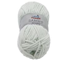 Příze SAMET světlý mentol 100g / 100 m Příze SAMET světlý mentol 100g / 100 m