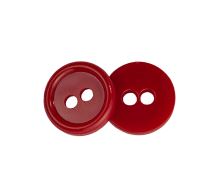 Knoflík červený prům. 11 mm Knoflík červený prům. 11 mm