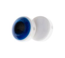 Knoflík - balení po 6 ks modrá prům. 15 mm Knoflík - balení po 6 ks modrá prům. 15 mm