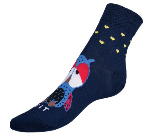 Ponožky Sovy modrá