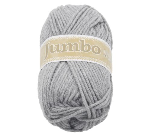 Příze JUMBO světle šedá 100g / 147 m