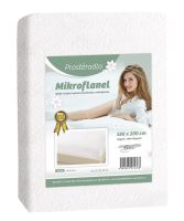 Prostěradlo Mikroflanel bílá (3)