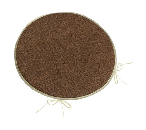 Sedák LADA kulatý hladký Hnědá průměr 40 cm
