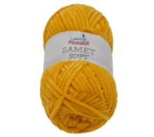 Příze SAMET světle oranžová 100g / 100 m Příze SAMET světle oranžová 100g / 100 m