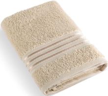 Froté ručník 50x100cm kolekce Linie 500g světle béžová