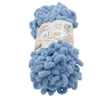 Příze PUFFY modrošedá 100g / 9 m Příze PUFFY modrošedá 100g / 9 m