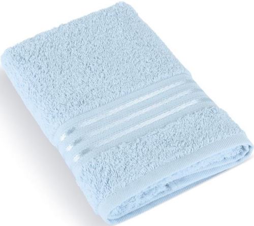 Froté ručník 50x100cm kolekce Linie 500g světle modrá
