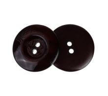 Knoflík - balení po 3 ks hnědá prům. 23 mm