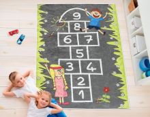 Kobereček dětský skákací panák šíře 100 cm , délka 150 cm Kobereček dětský skákací panák šíře 100 cm , délka 150 cm