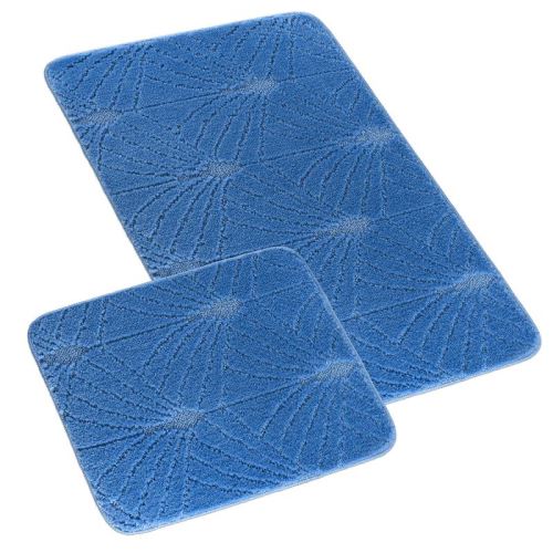 SADA BANY 60x100 + 60x50 cm - bez výkroje Chrpa tmavě modrá sada 60x100, 60x50 cm