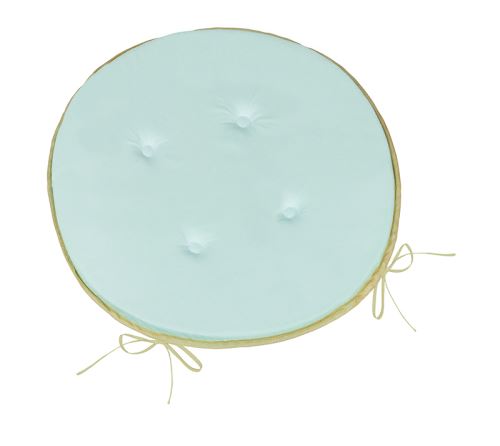 Sedák Adéla kulatý hladký Mentolová průměr 40 cm