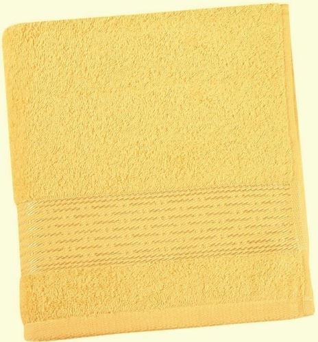 Froté ručník 50x100cm proužek 450g sv.žlutá