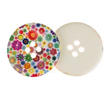 Knoflík - baleno po 2 ks fialová, červená,modrá, žlutá, zelená, červená prům. 50 mm Knoflík - baleno po 2 ks fialová, červená,modrá, žlutá, zelená, červená prům. 50 mm