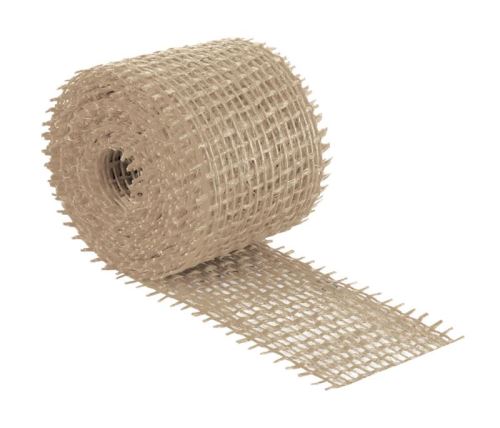 Jutový dekorační pásek přírodní 3m x 4 cm