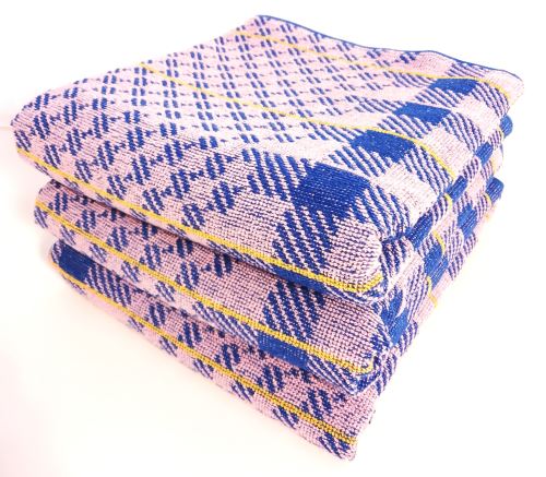Froté ručník 50x90 cm (fialová kostička)