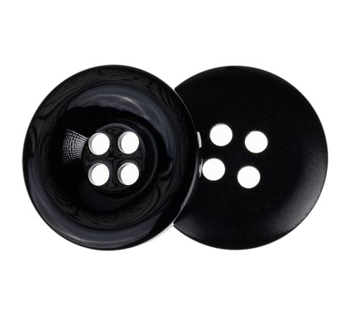 Knoflík černý prům. 30 mm