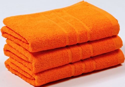 Froté ručník UNI 50x100 cm oranžový