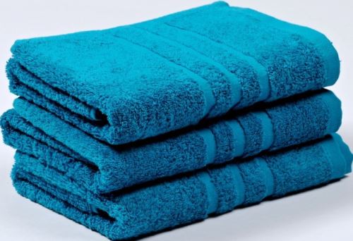 Froté ručník UNI 50x100 cm azurově modrý