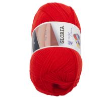 Příze GLORIA červená 50g / 305 m Příze GLORIA červená 50g / 305 m
