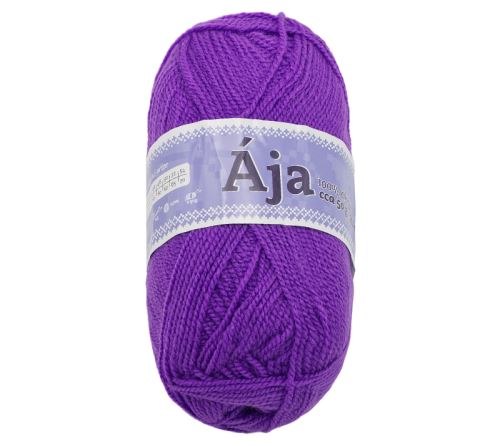 Příze ÁJA fialová 50g / 217 m