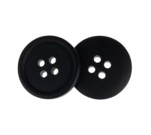 Knoflík - balení po 3 ks černá prům. 23 mm