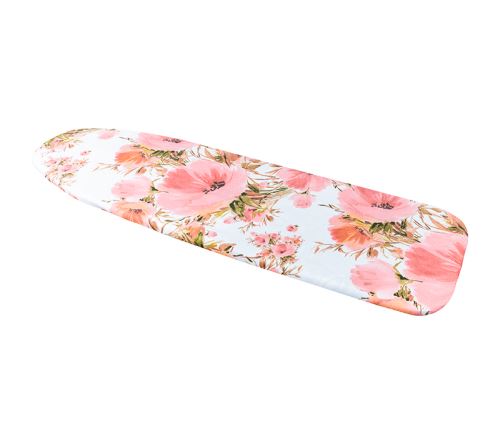 Potah na žehlicí prkno Růžová,Bílá délka 110-120 cm a šířka 30–38 cm