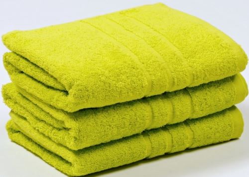 Froté ručník UNI 50x100 cm žlutozelený